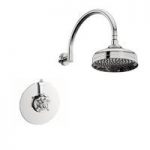 The Bath Co. Dulwich Thermostatic Shower Valve & Wall Shower Set – Traditional