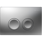 Geberit Delta25 Flush Plate – Matt Chrome