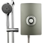 9.5kW Triton Aspirante Gun Metal Electric Shower