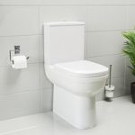 Close Coupled Closed Back Toilet with Soft Close Seat – Addison