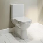 Close Coupled Toilet with Soft Close Seat – Addison