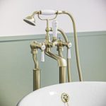 Gold Freestanding Bath Shower Mixer Tap – Helston