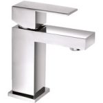 Chrome Cloakroom Mono Basin Mixer Tap – Cube