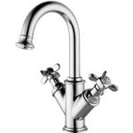 Chrome Crosshead Basin Mixer Tap – Camden