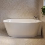 Freestanding Single Ended Right Hand Corner Bath 1600 x 780mm – Cove