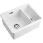 1.5 Bowl Undermount and Inset White Ceramic Kitchen Sink – Rangemaster Rustique