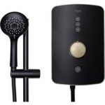 9.5kW Triton Amala Metallic Black Electric Shower