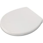 Croydex Vendee Anti-bacterial White Round Soft Close Toilet Seat