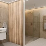 Oak Waterproof Oak Slatted Wall Panel 2400 x 170 x 19mm