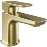 Brushed Brass Cloakroom Basin Mixer – Zana